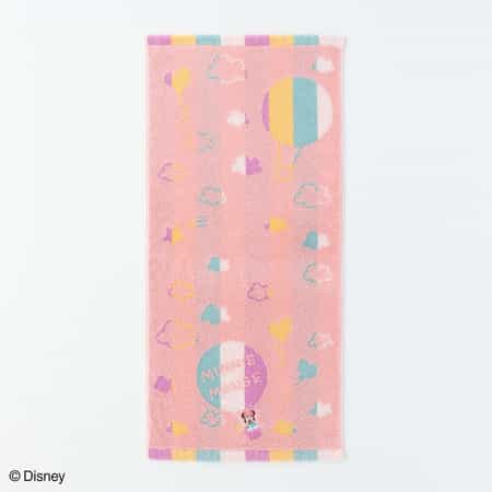 バルーン ミッキー＆ミニー フェイスタオル（単品）