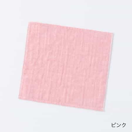 マシュマロパフガーゼカラー タオルハンカチ