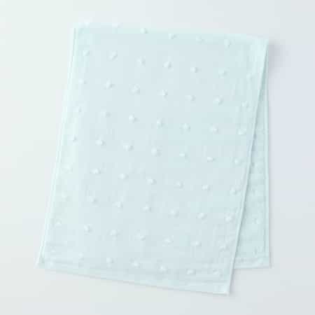 ふわふわガーゼドット フェイスタオル（単品）