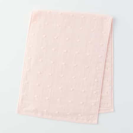 ふわふわガーゼドット フェイスタオル（単品）