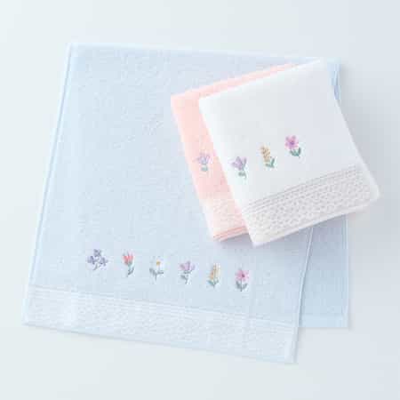 ペタルレース フェイスタオル（単品）