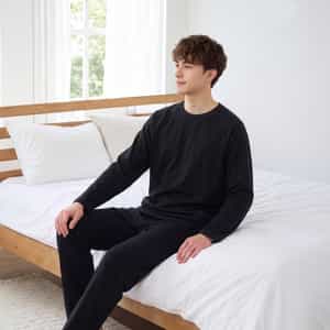 【リカバリーシリーズ】IFMC.微起毛ニット長袖Ｔシャツ ユニセックス