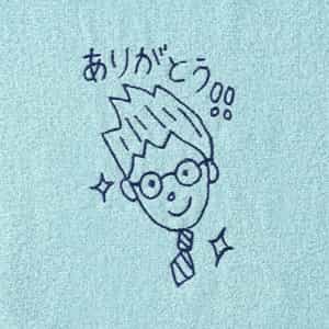 お絵かき刺しゅうエアリータッチフェイスタオル　オーダーチケット