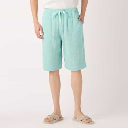 クレープガーゼベーシックハーフパンツ ユニセックス