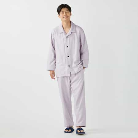 マシュマロガーゼ&パイルメンズパジャマ