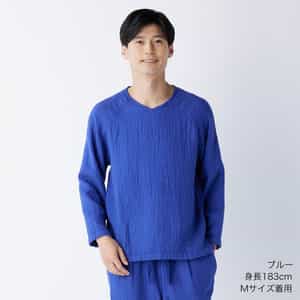 マシュマロワッフルガーゼライト メンズTシャツ