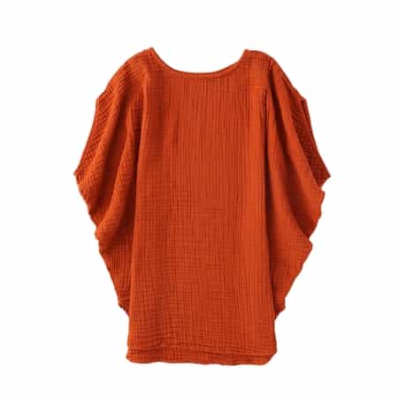 クレープガーゼドルマンタックレディスＴシャツ