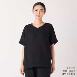 クレープガーゼベーシック半袖Tシャツ ユニセックス