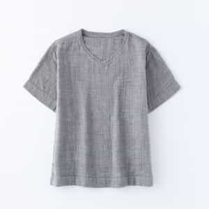 マシュマロガーゼシャンブレーベーシック半袖Ｔシャツ ユニセックス