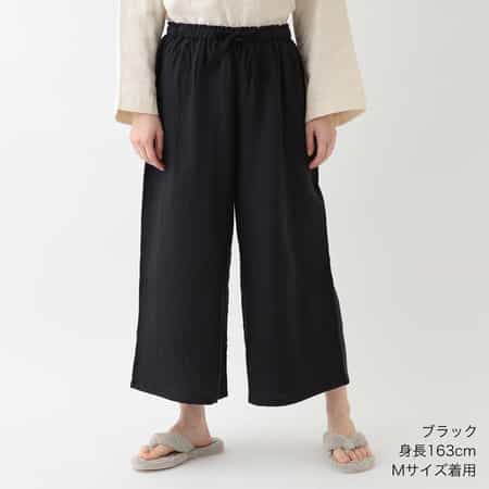 マシュマロガーゼ ワイドパンツ